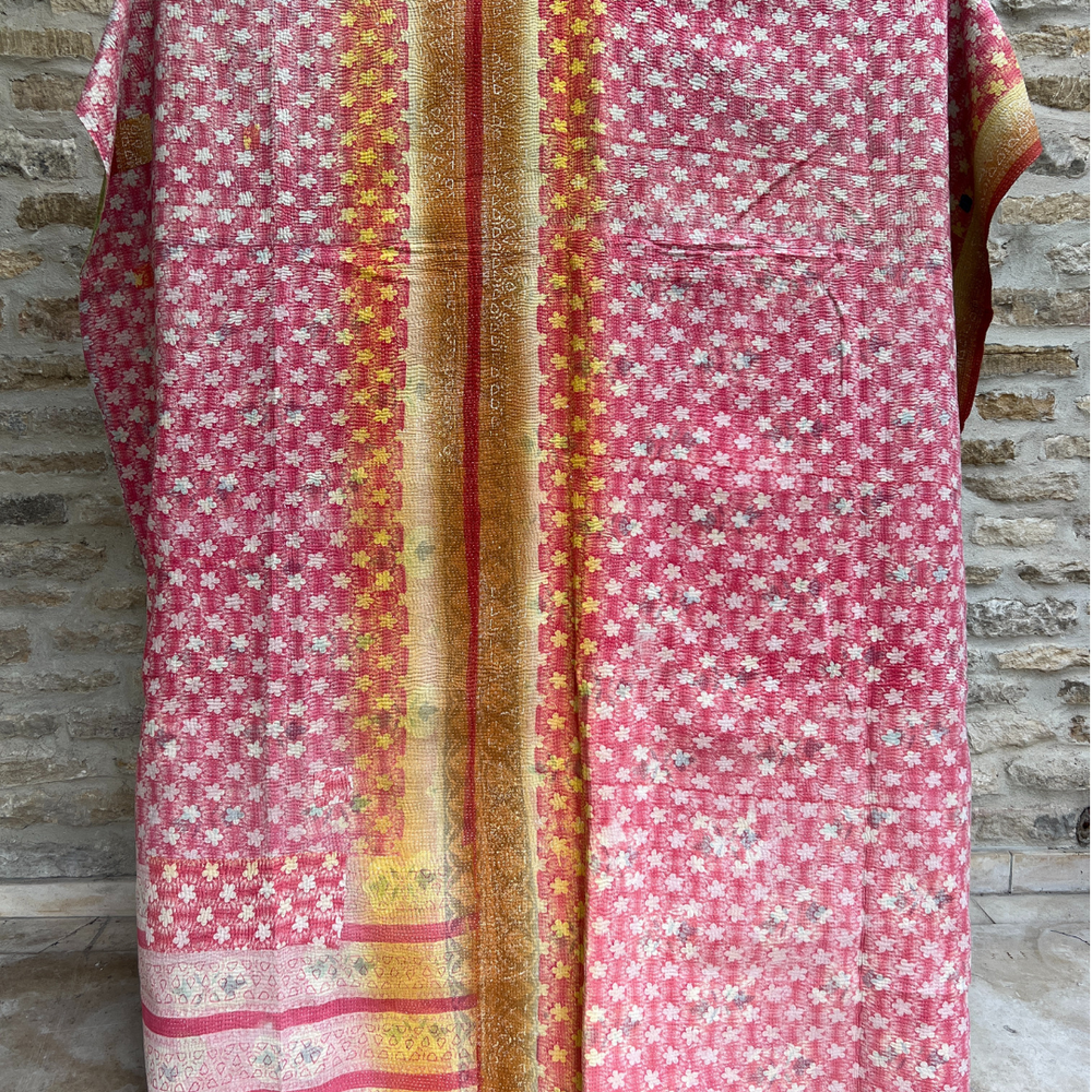 
                      
                        Kantha Quilt No. 494
                      
                    