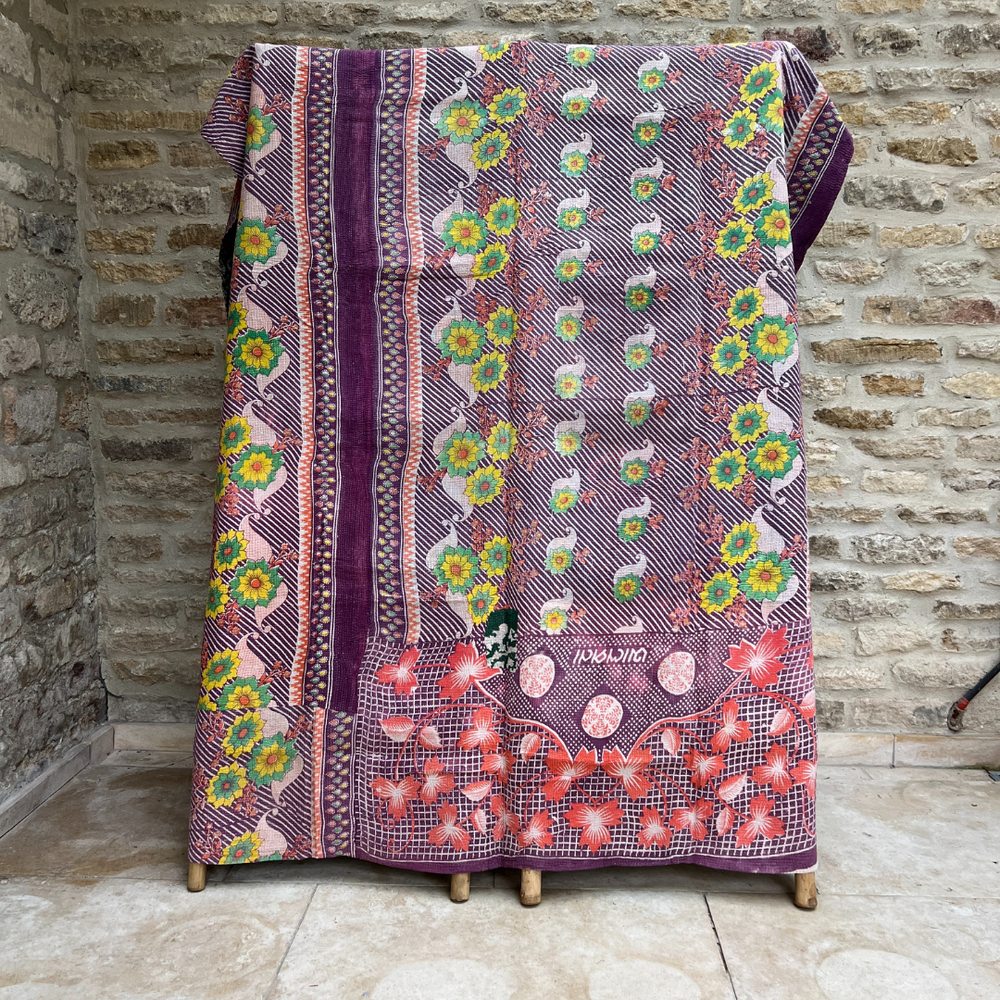 
                      
                        Kantha Quilt No. 649
                      
                    