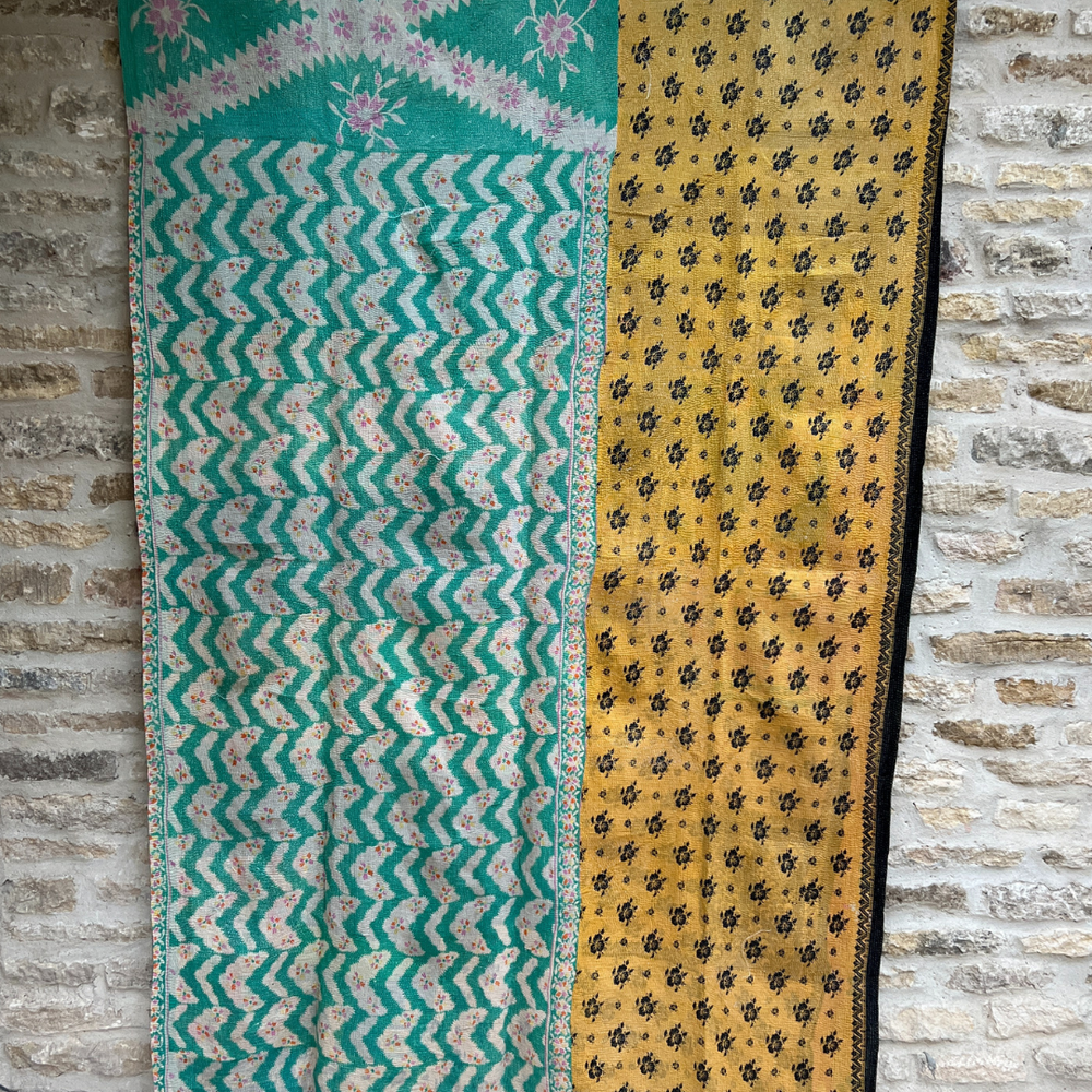 
                      
                        Midweight Kantha Quilt No. 733
                      
                    