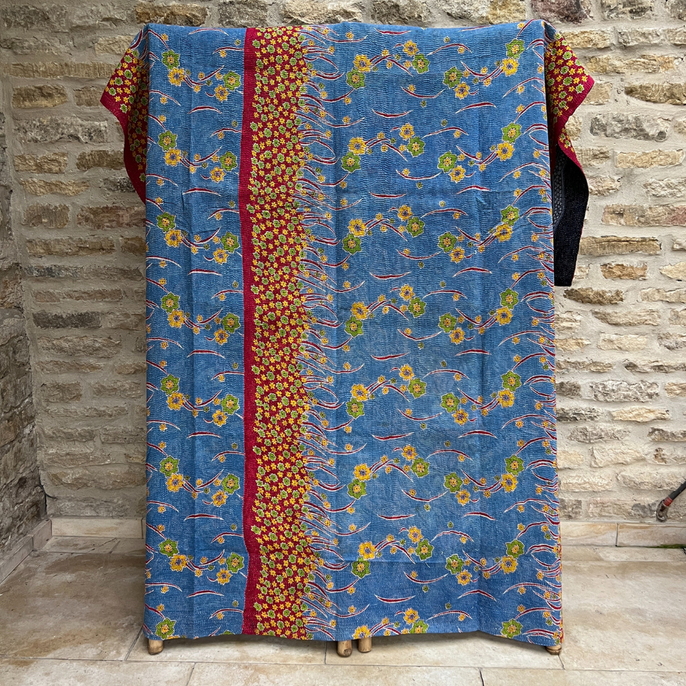 Kantha Quilt No. 675