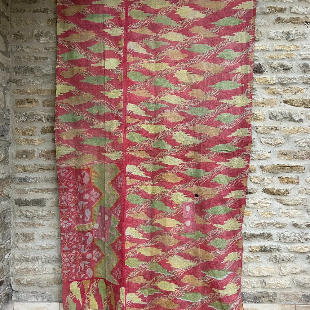 
                      
                        Kantha Quilt No. 753
                      
                    