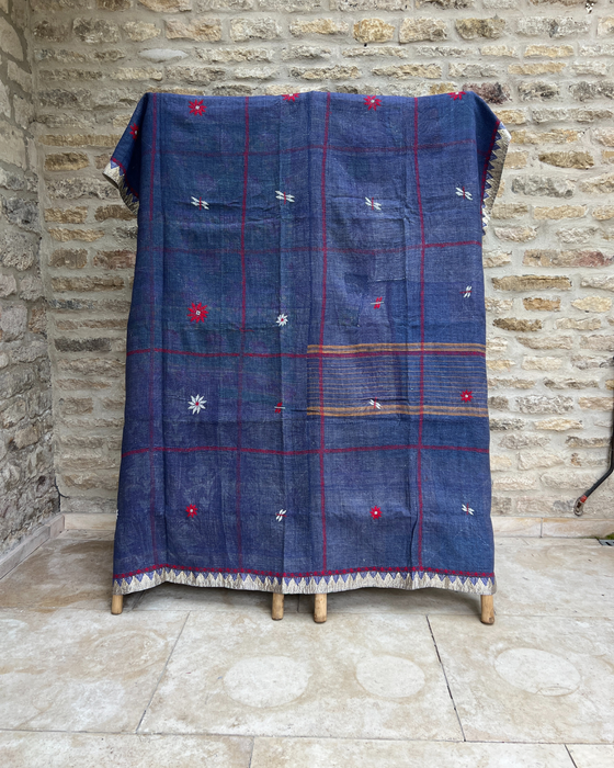 Kantha Quilt No. 654