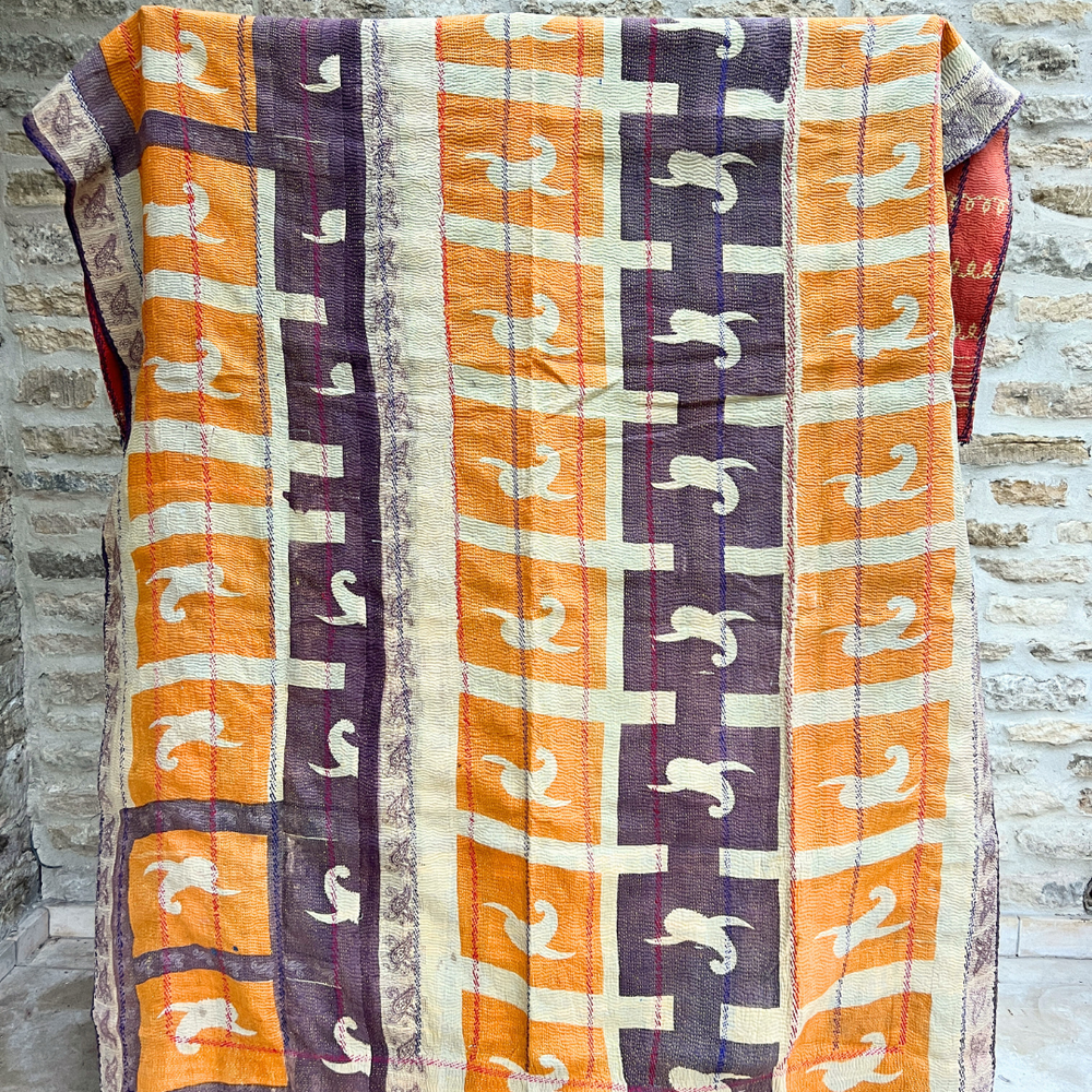 
                      
                        Kantha Quilt No. 514
                      
                    