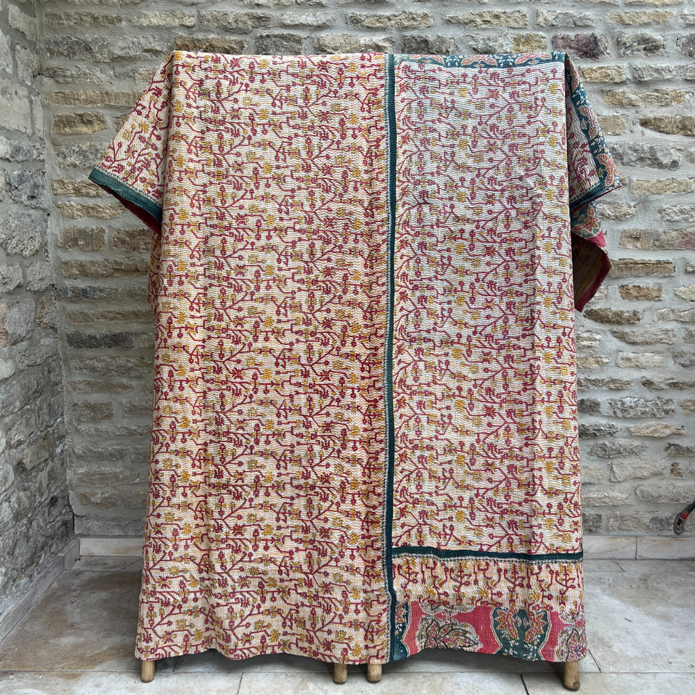 
                      
                        Kantha Quilt No. 576
                      
                    