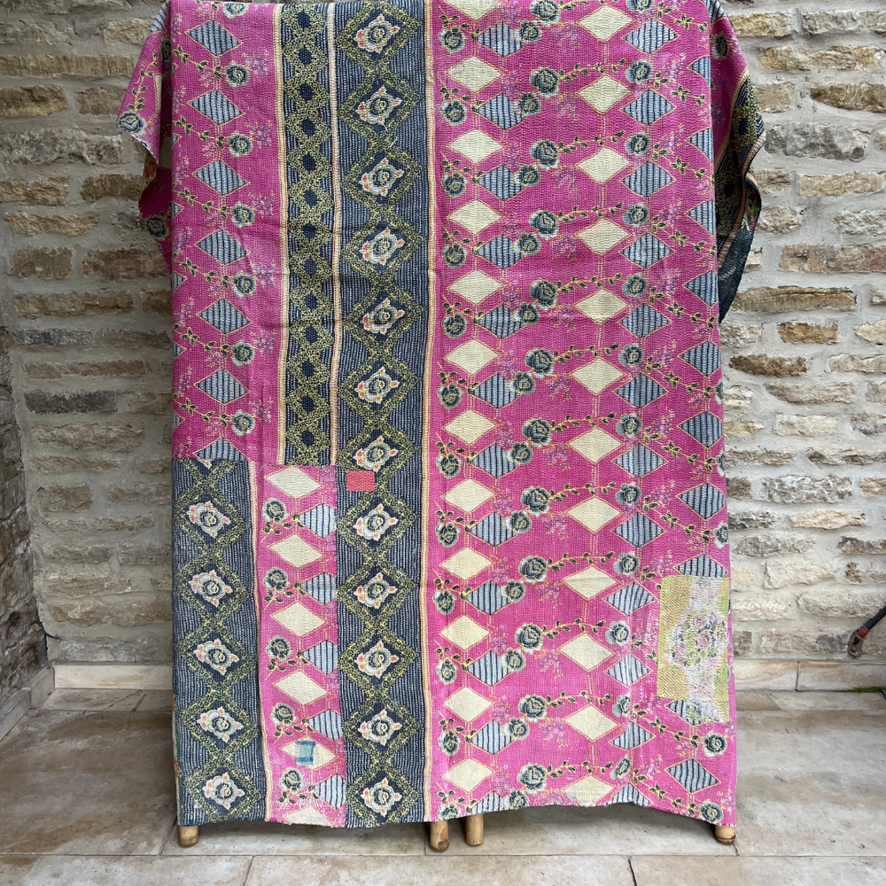 Kantha Quilt No. 692