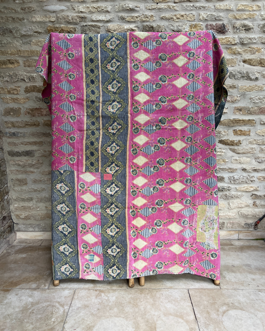 Kantha Quilt No. 692