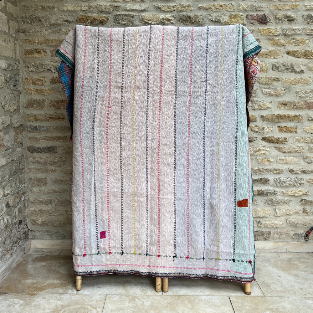 
                      
                        Kantha Quilt No. 625
                      
                    