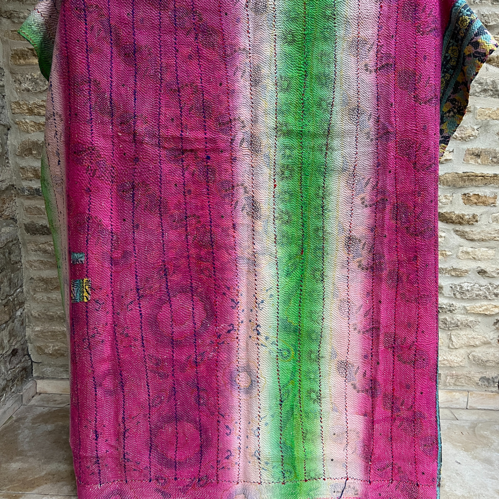 
                      
                        Kantha Quilt No. 507
                      
                    