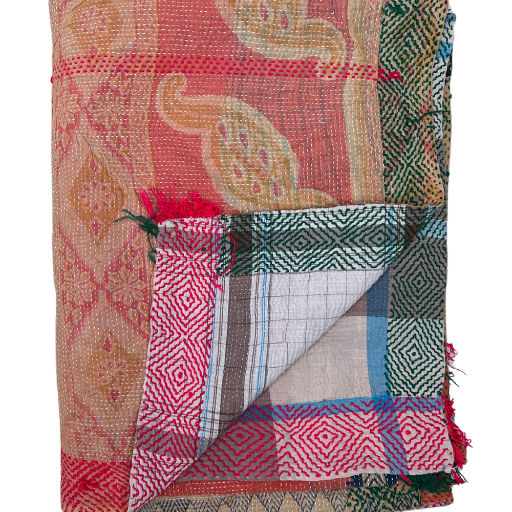 Kantha Quilt No. 583