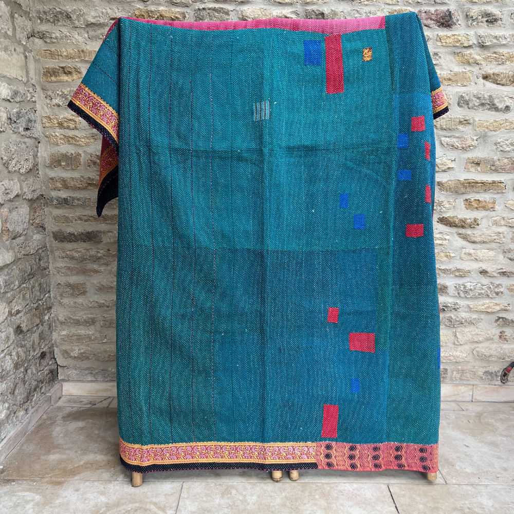 
                      
                        Kantha Quilt No. 549
                      
                    