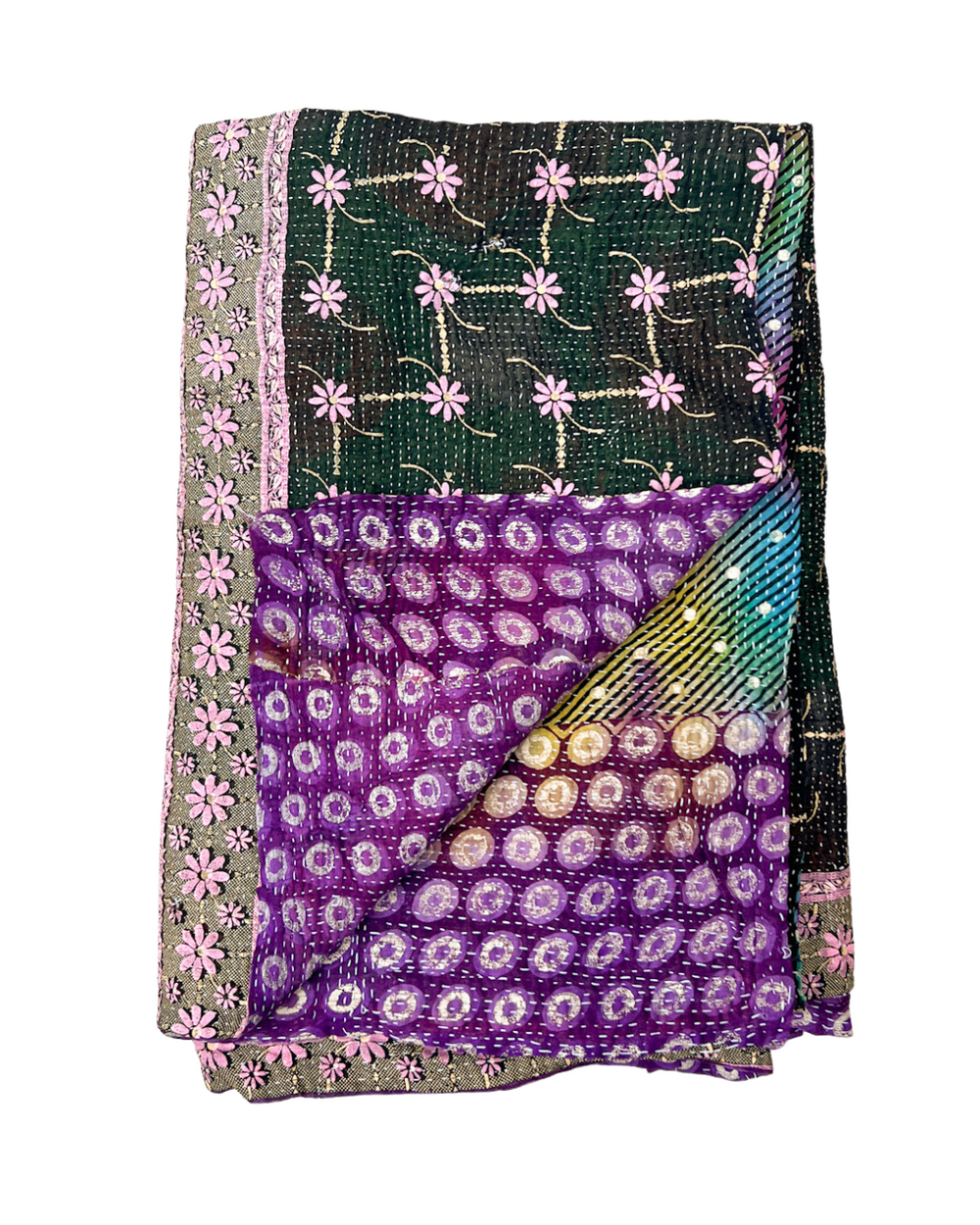 Kantha Quilt No. 468