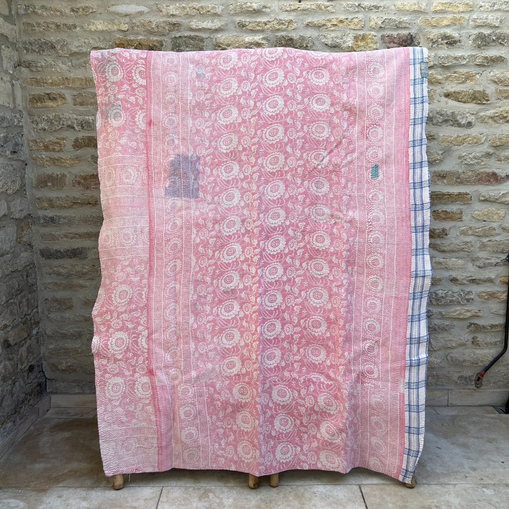 Kantha Quilt No. 587