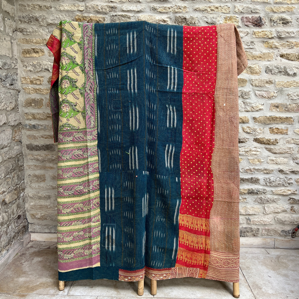 
                      
                        Kantha Quilt No. 546
                      
                    