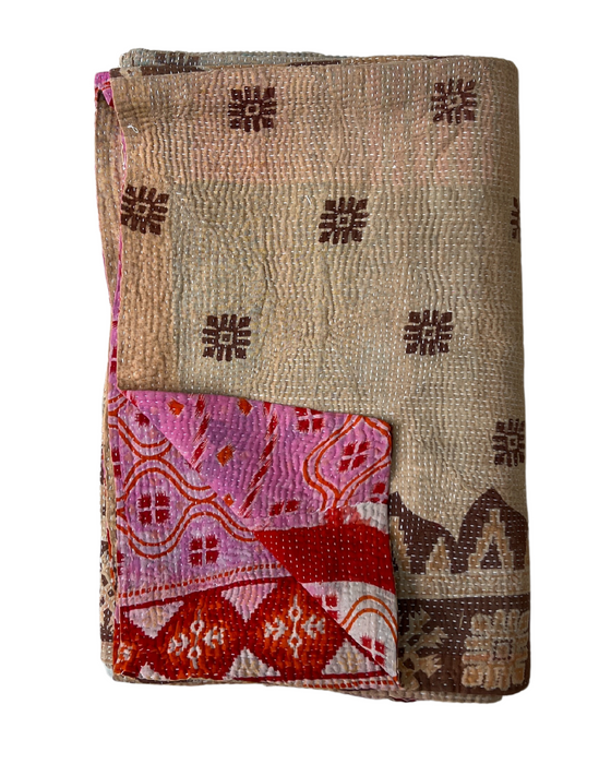 Kantha Quilt No. 653