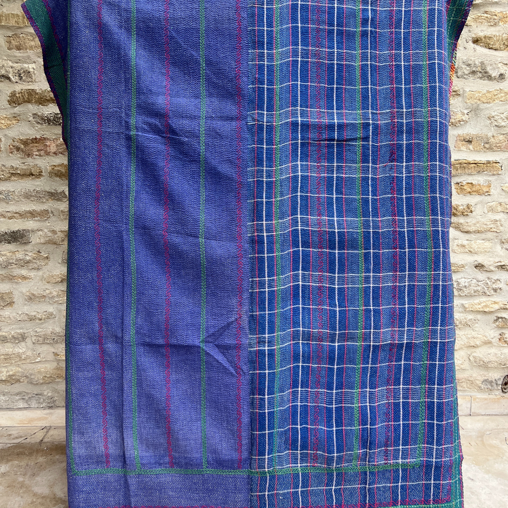 
                      
                        Kantha Quilt No. 492
                      
                    