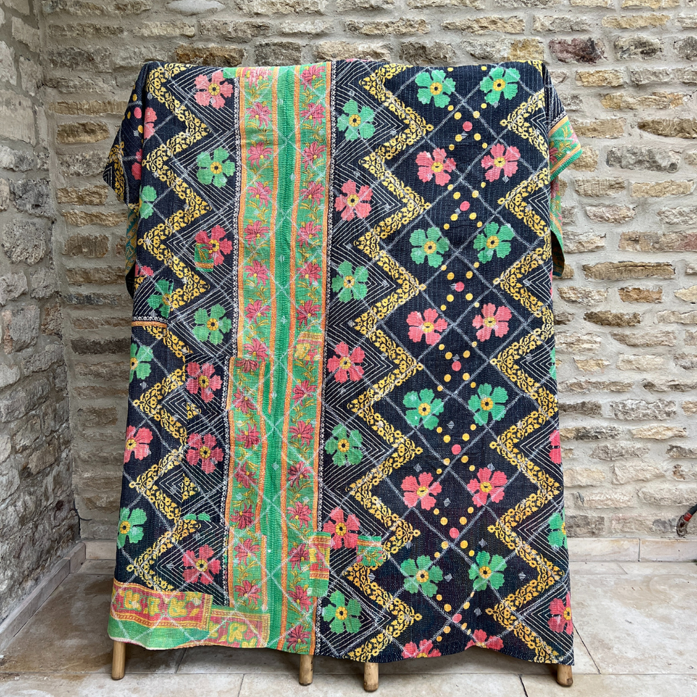 
                      
                        Kantha Quilt No. 432
                      
                    