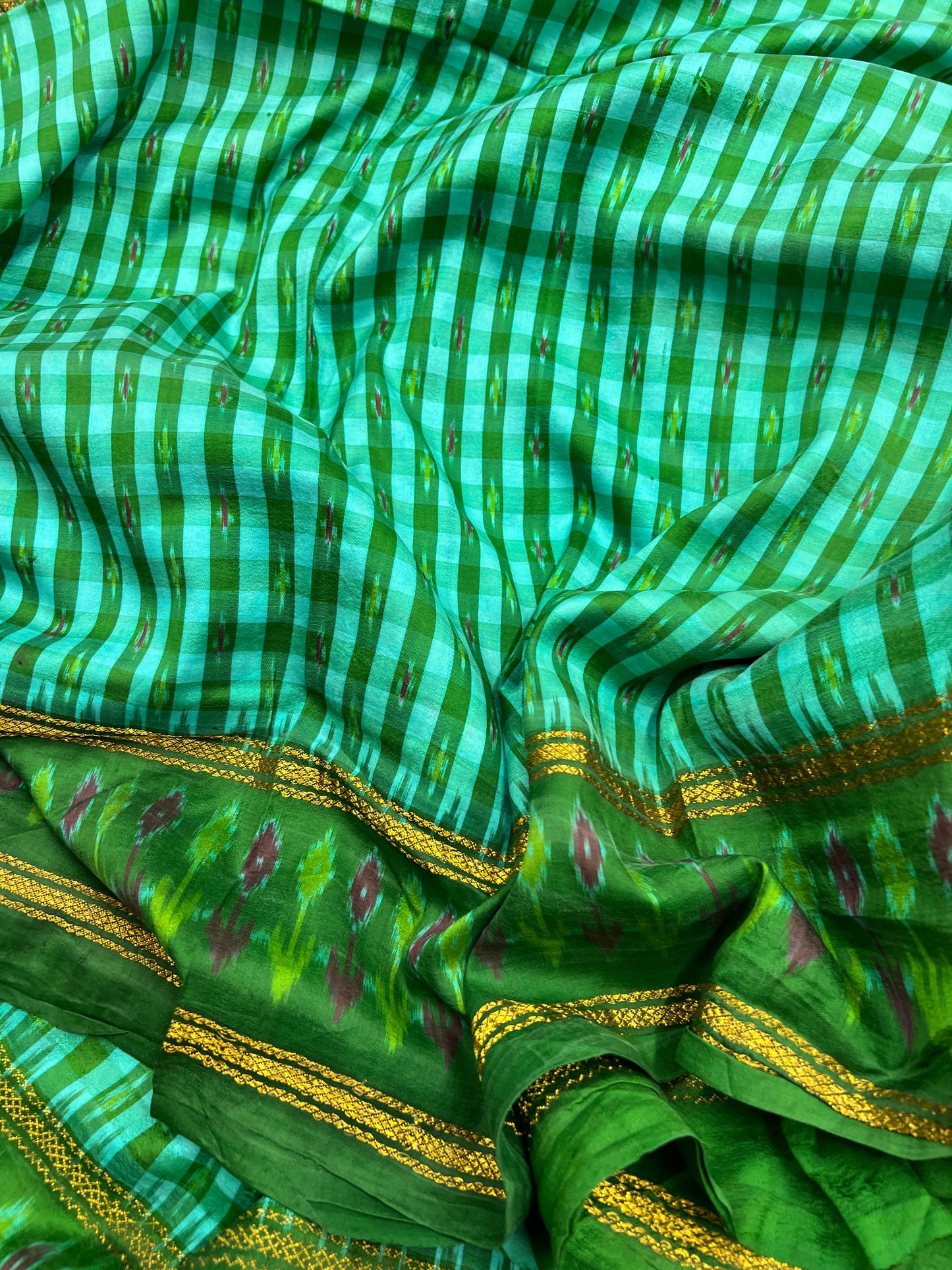 Vintage Silk Sari 049