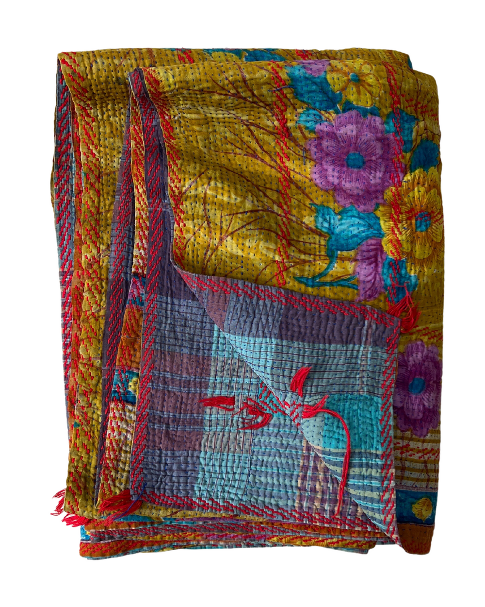 Kantha Quilt No. 370