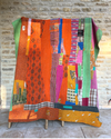 Patchwork Kantha Quilt No. 004